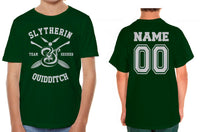 Customize - Slytherin Quidditch Team Seeker Youth Short Sleeve T-Shirt