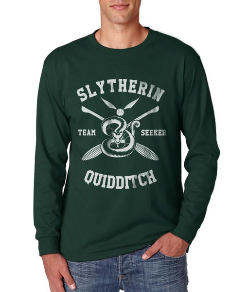 Slytherin Quidditch Team Seeker Men Long sleeve t-shirt
