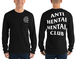 Anti Hentai Hentai Club Long sleeve t-shirt - Geeks Pride