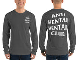 Anti Hentai Hentai Club Long sleeve t-shirt - Geeks Pride