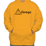 Always Deathly Hallows Harry potter Unisex Pullover Hoodie