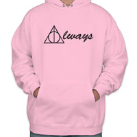 Always Deathly Hallows Harry potter Unisex Pullover Hoodie