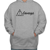 Always Deathly Hallows Harry potter Unisex Pullover Hoodie