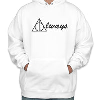 Always Deathly Hallows Harry potter Unisex Pullover Hoodie