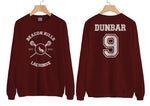 Dunbar 9 Beacon Hills Lacrosse WOLF Unisex Sweatshirt