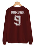 Dunbar 9 Beacon Hills Lacrosse WOLF Unisex Sweatshirt