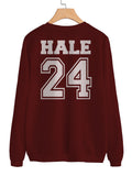 Hale 24 Beacon Hills Lacrosse WOLF Unisex Sweatshirt
