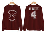 Hale 4 Beacon Hills Lacrosse WOLF Unisex Sweatshirt