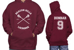 Dunbar 9 Beacon Hills Lacrosse CR Unisex Pullover Hoodie