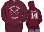 Lahey 14 Beacon Hills Lacrosse CR Unisex Pullover Hoodie