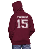 Yukimura 15 Beacon Hills Lacrosse Wolf Unisex Pullover Hoodie