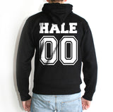 Hale 00 Beacon Hills Lacrosse Wolf Unisex Pullover Hoodie Black