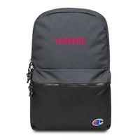 Yandere Embroidered Champion Backpack