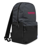 Yandere Embroidered Champion Backpack