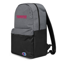 Yandere Embroidered Champion Backpack