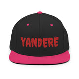 Yandere Embriodery Snapback Hat