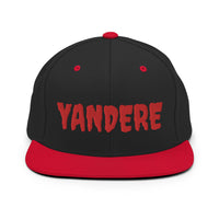 Yandere Embriodery Snapback Hat