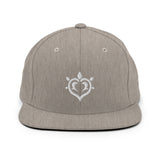 Womb Tattoo Embroidered Snapback Hat