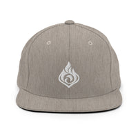 Pyro Symbol Embroidered Snapback Hat