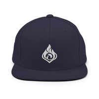 Pyro Symbol Embroidered Snapback Hat