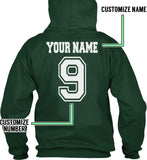 Customize - Slytherin Quidditch Team Captain Youth / Kid Hoodie