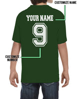 Customize - Slytherin Quidditch Team Captain Youth Short Sleeve T-Shirt