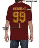 Customize - Gryffindor Quidditch Team Chaser Youth Short Sleeve T-Shirt