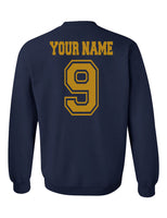 Customize - Old Ravenclaw Quidditch Team Keeper Yellow Ink Sweatshirt