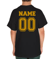 Customize - Hufflepuff Quidditch Team Chaser Youth Short Sleeve T-Shirt