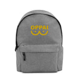 Oppai Y Embroidered Backpack