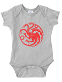 Fire and Blood Baby Onesie