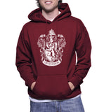 Gryffindor Crest #1 Bw Pullover Hoodie