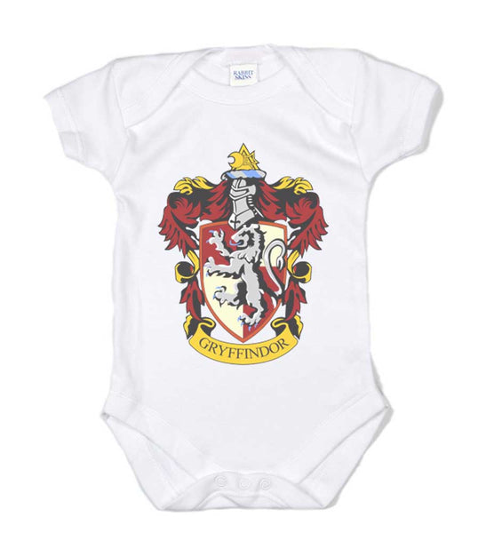 Gryffindor Crest #1 Infant Baby Rib Bodysuit Onesie