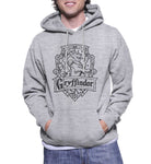 Gryffindor Crest #2 Bw Pullover Hoodie