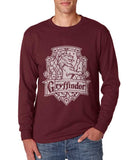 Gryffindor Crest #2 Bw Men Long sleeve t-shirt