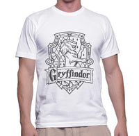 Gryffindor Crest #2 Bw Men T-Shirt