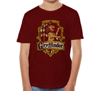 Gryffindor Crest #2 Youth Short Sleeve T-Shirt