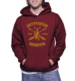 Customize - Gryffindor Quidditch Team Captain Pullover Hoodie