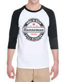 Hanneman Angel Of Death 3/4 sleeve raglan shirt