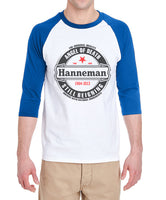 Hanneman Angel Of Death 3/4 sleeve raglan shirt