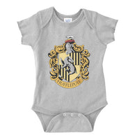 Hufflepuff Crest #1 Infant Baby Rib Bodysuit Onesie