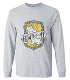 Hufflepuff Crest #2 Men Long sleeve t-shirt
