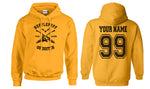 Customize - Hufflepuff Quidditch Team Beater Pullover Hoodie Gold