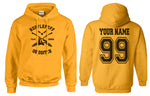 Customize - Hufflepuff Quidditch Team Seeker Pullover Hoodie Gold