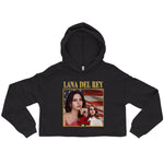 Lana Del Rey 90'S Crop Hoodie