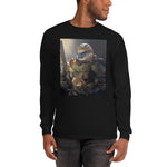 Doom Slayer With Bunny Men’s Long Sleeve Shirt