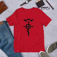 State Alchemist Fullmetal Alchemist B Short-Sleeve Unisex T-Shirt - Geeks Pride