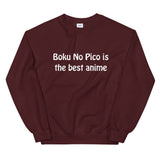Boku No Pico is the best anime Unisex Sweatshirt