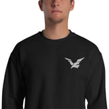 Sunset Ravens Embroidery Unisex Sweatshirt - Geeks Pride