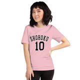 Shohoku 10 Sakuragi Hanamichi Slam Dunk Short-Sleeve Unisex T-Shirt - Geeks Pride